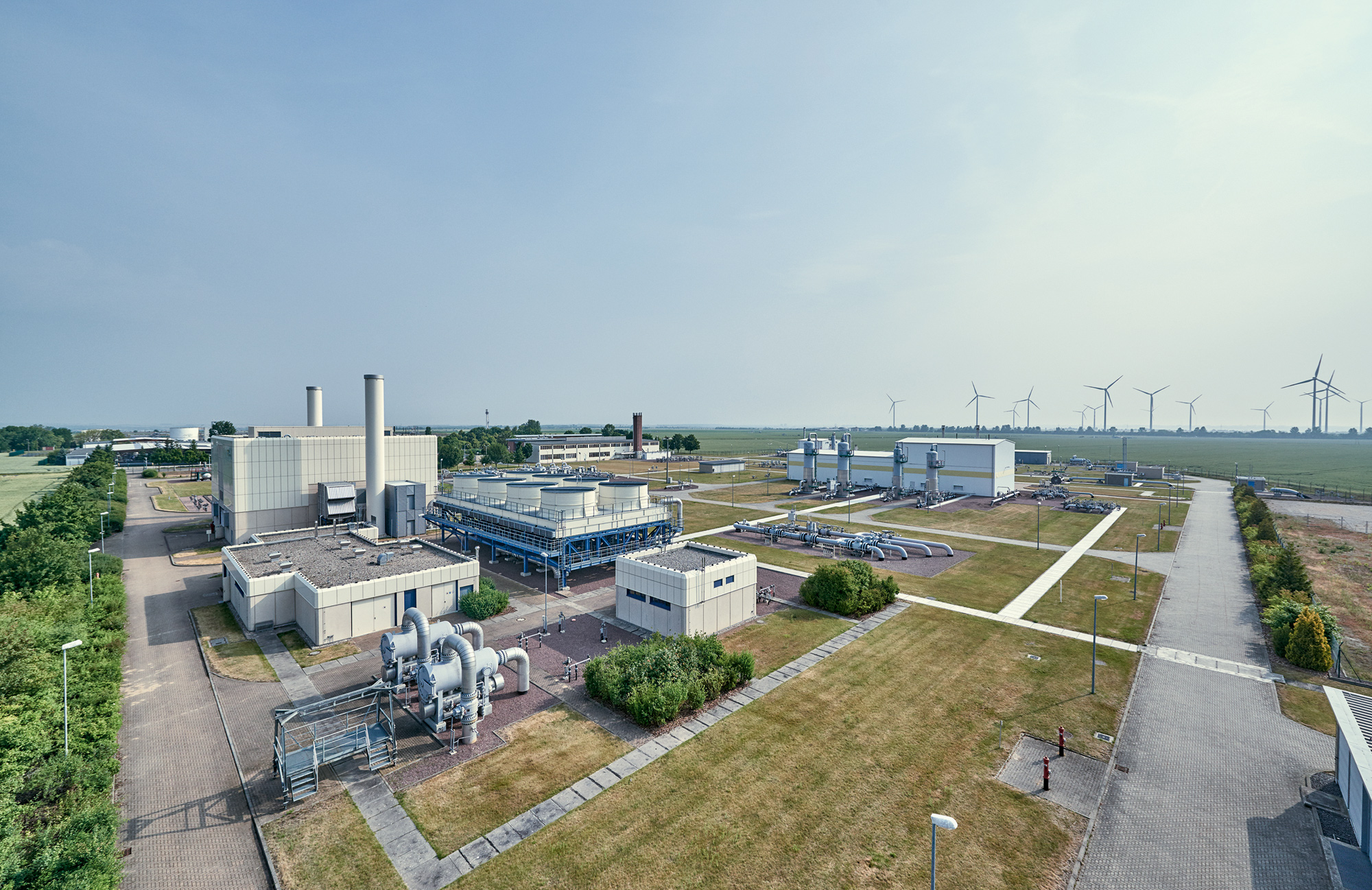 Untergrundgasspeicher Bad Lauchstädt der VNG Gasspeicher