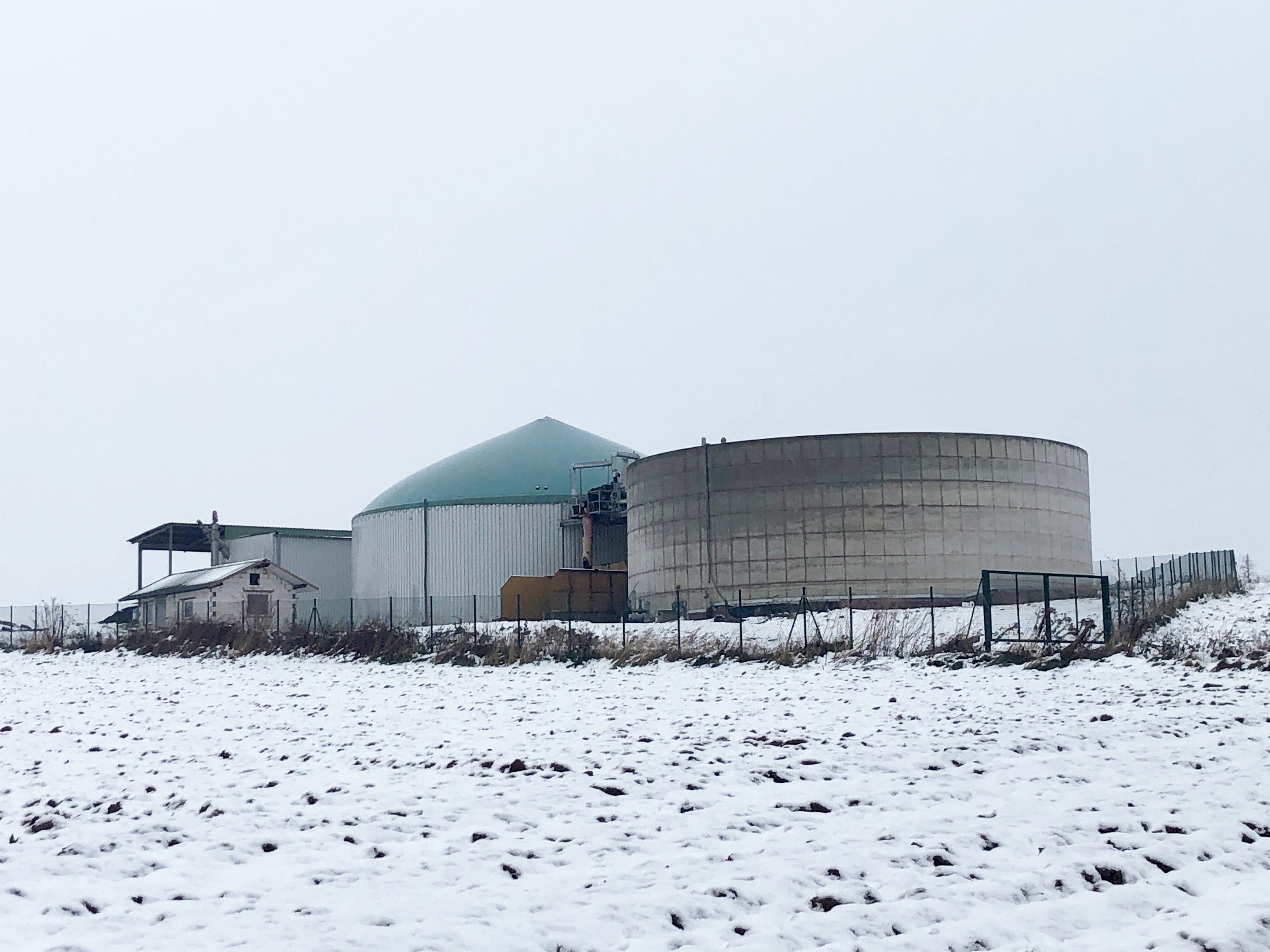 Biogasanlage in Oberlommatzsch