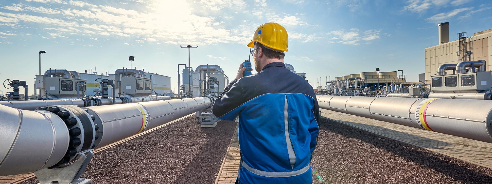 Beitrag zur Versorgungssicherheit - VNG Gasspeicher in Bad Lauchstädt
